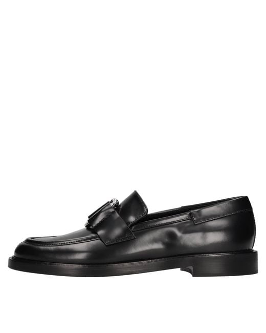 3Juin Black Flat Shoes