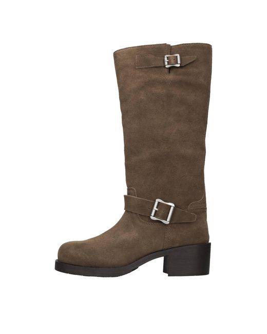 Heeled Boots Ash en coloris Brown