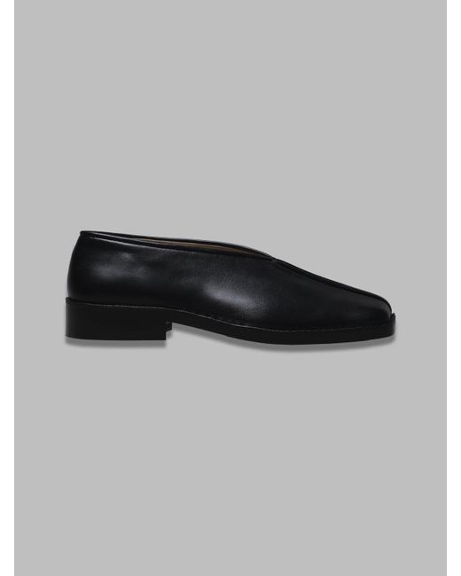 Lemaire Gray Flat Piped Slippers for men