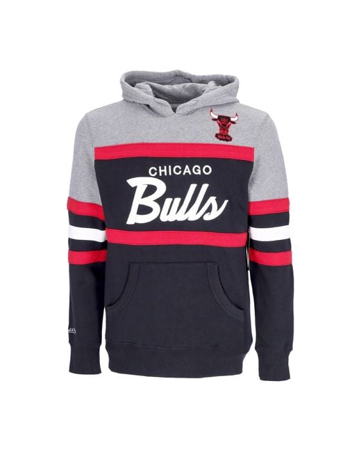 Mitchell &amp; Ness Herren-Hoodie Nba Headcoach Hoodie Hardwood Classics Chibul in Blue für Herren