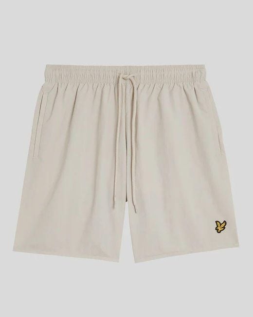 LYLE AND SCOTT 1874 Badpak Zee En Zwembad Sh1204Vb Korte Badpak W870 Verbond in het Natural voor heren