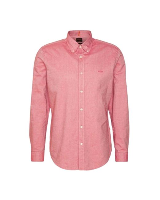Boss Shirt Fur Manner in Pink für Herren