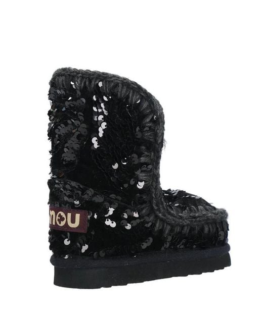 Bottes Mou en coloris Black