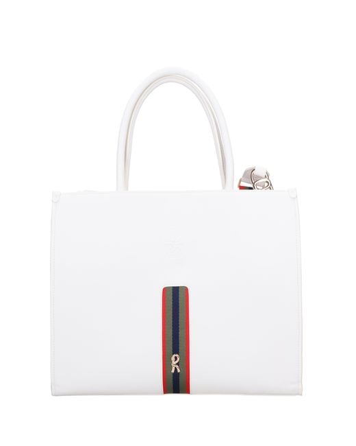 Roberta Di Camerino White Taschen. Weib