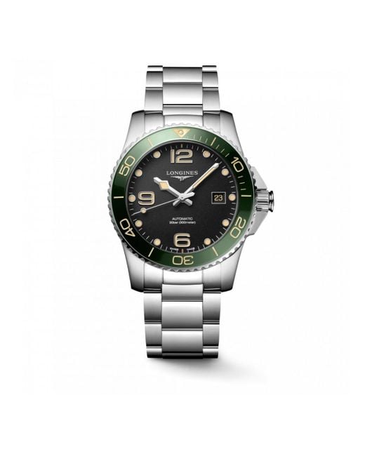 Longines Black Clock Hydroconquest L37814056 for men