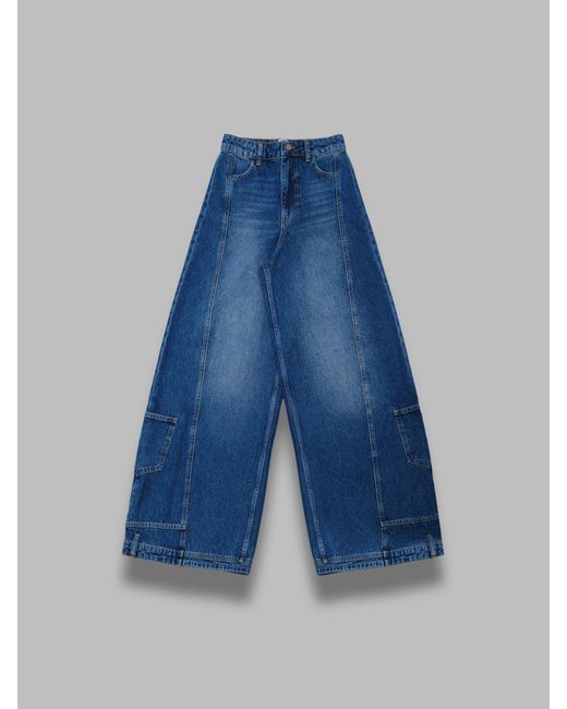 Jelaba Jeans Patchwork Essentiel Antwerp en coloris Blue