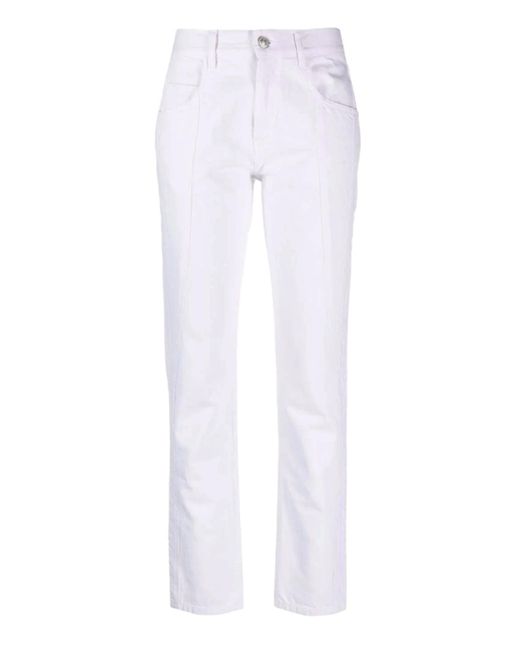 Isabel Marant White Jeans Weib