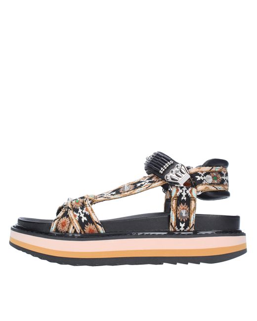 Sandalias Negro Ash de color Blue