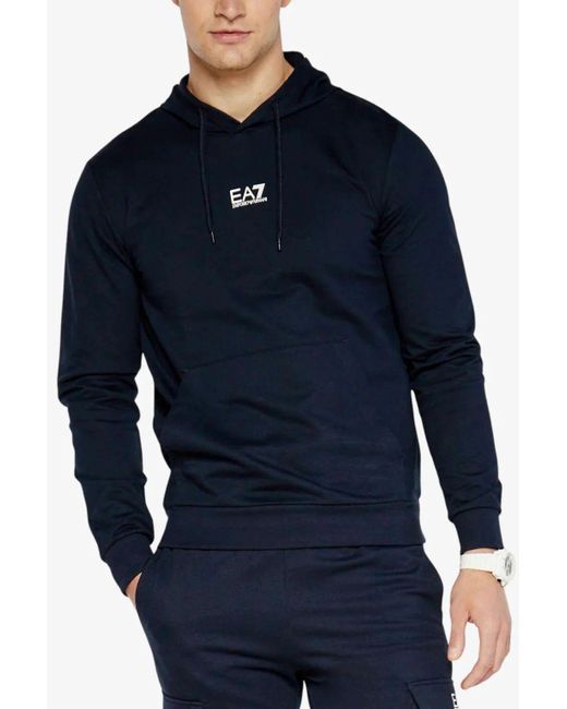EA7 Trui Sport 8Npm37 Pjvtz Kern Id 1562 Pantser Blauw in het Blue voor heren