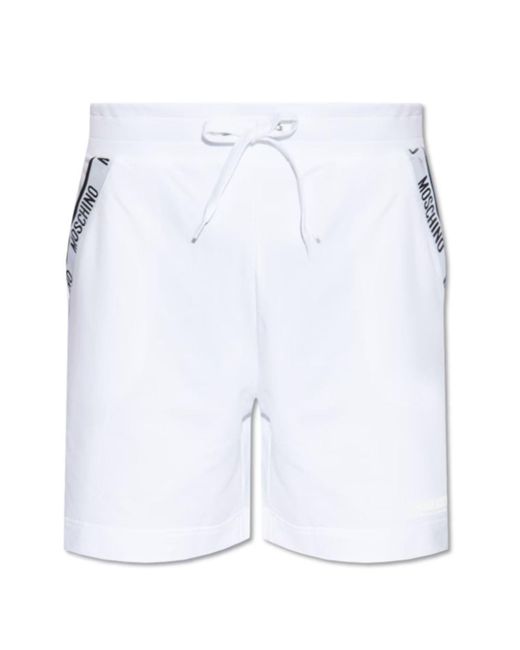 Moschino Shorts Fur Manner in White für Herren