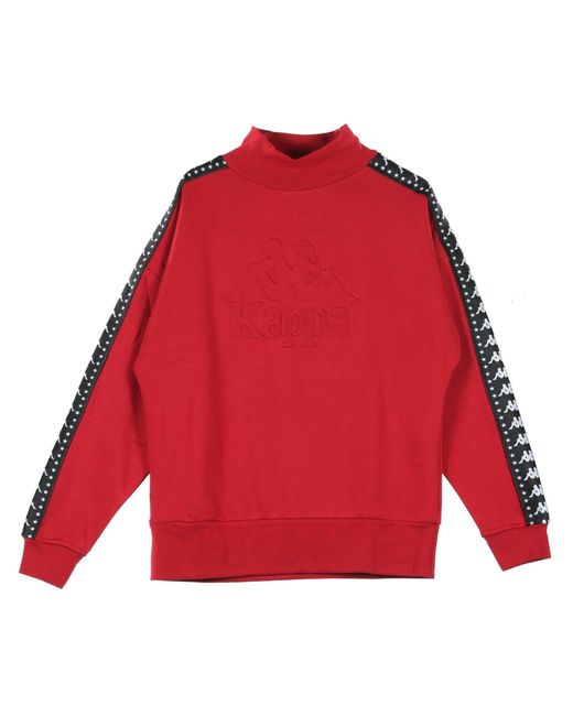 Kappa Red Authentic Alef Crewneck Sweatshirt for men