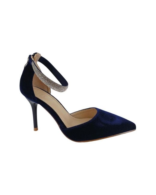 Twenty Four Haitch Blue Schuhe Mit Blauem Absatz