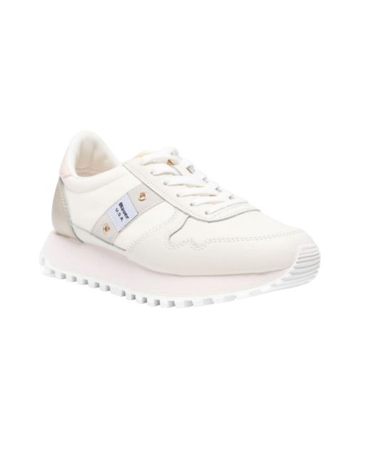 Zapatillas De Mujeres ¿Que Blauer de color White