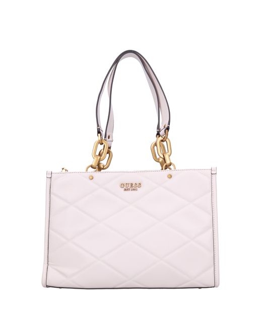 Guess Pink Bags. Cream