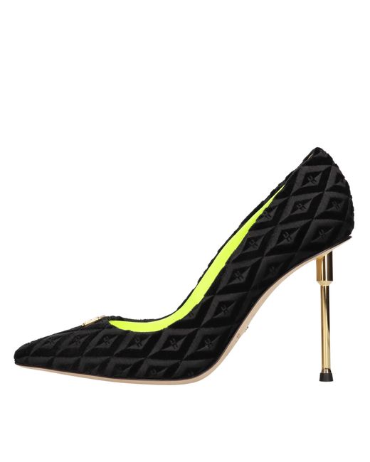 Zapatos Con Tacon Negro Elisabetta Franchi de color Black