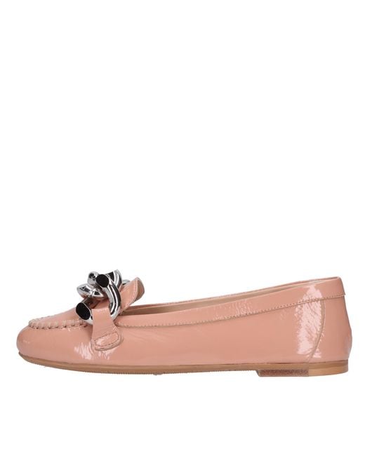 Casadei Pink Flat Shoes