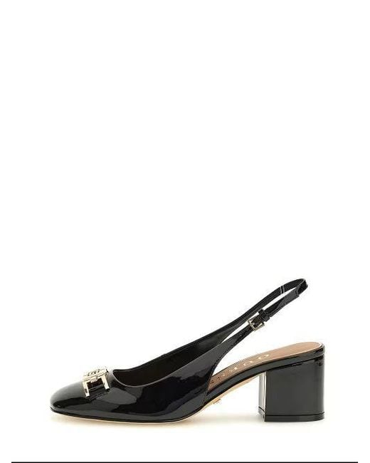 Guess Black Decollett And Egrave; And Shoes With Heel Fltcl2 Paf05 Calide2