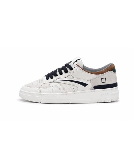 Date White Sneakers for men