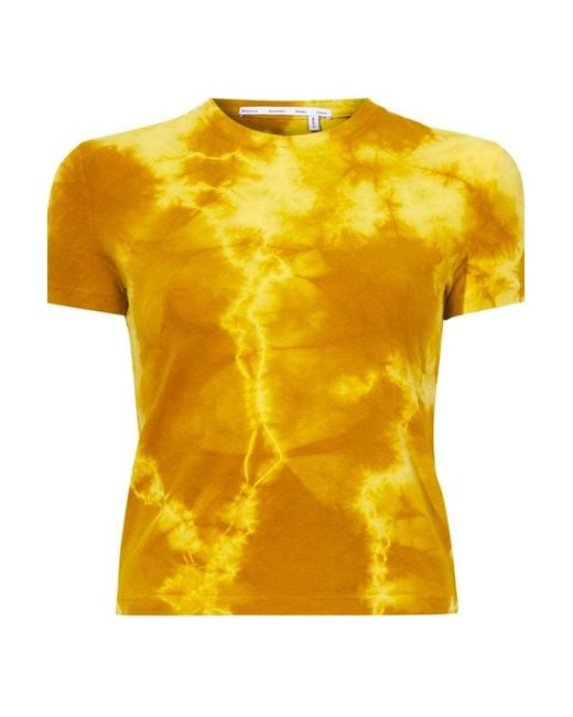 Proenza Schouler Yellow T-Shirt Von Und Poloshirt Von