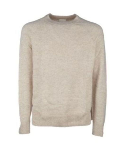 Calvin Klein Luxe Wol Cn Trui Trui in het Natural voor heren