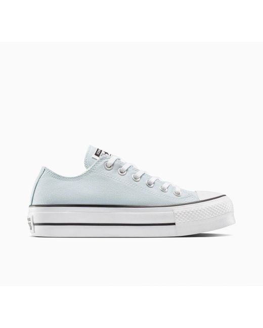 Converse White Damen Sneaker A11876C Ct Plattform, Die Sie Tauschen