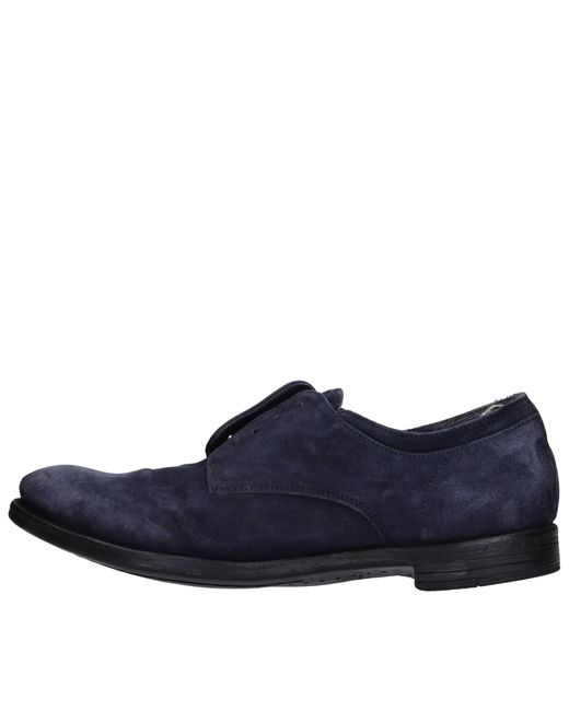 Officine Creative Blue Flat Shoes for men