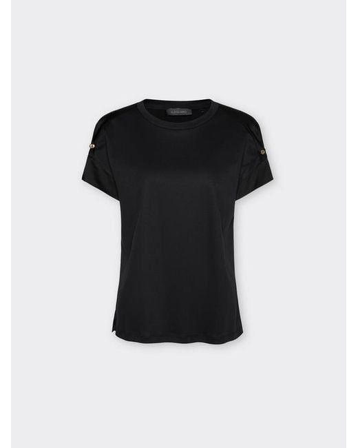 Elena Miro Black Mesh With Applications