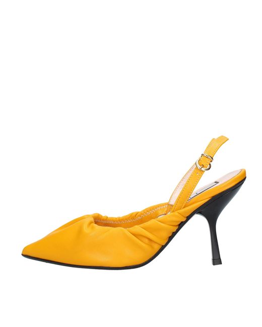 NCUB Orange Tangerine Schuhe Mit Absatz