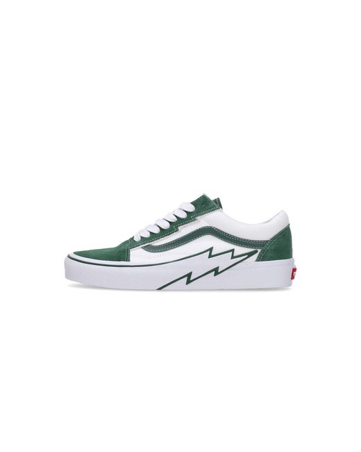 Chaussure Basse Old Skool Bolt 2 Tone Vert/True Blanc Pour Hommes Vans pour homme en coloris Blue
