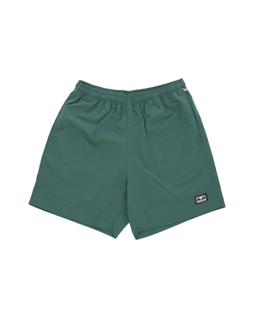 Obey Easy Eyes Nylon Short Herrenshorts in Green für Herren