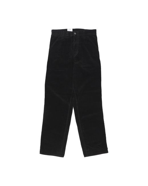 Carhartt Lange Enkele Kniebroek Zwart Gespoeld in het Black voor heren