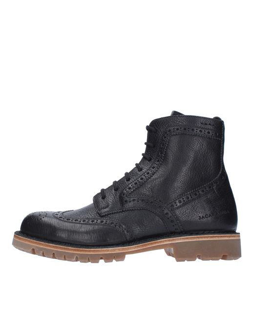 Alexander Hotto Black Boots for men
