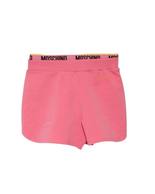 Moschino Pink Shorts Fur Frauen