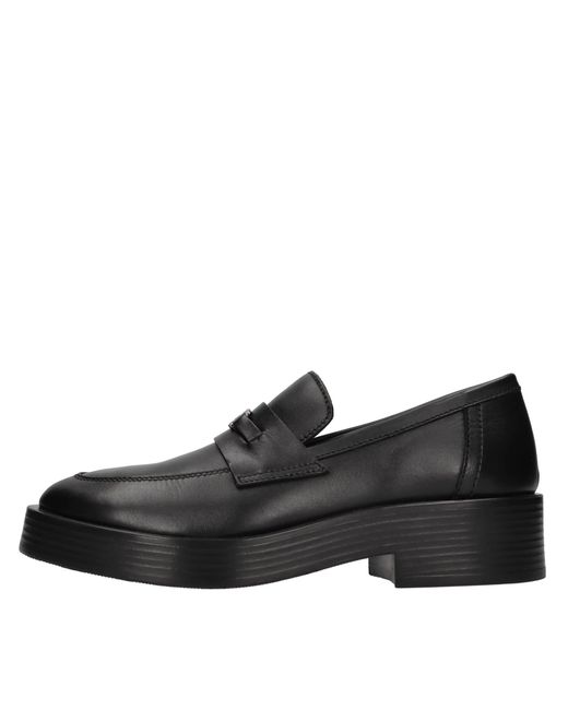 Casadei Black Flat Shoes