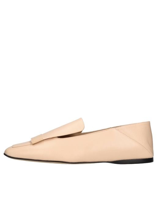 Sergio Rossi Natural Flat Shoes