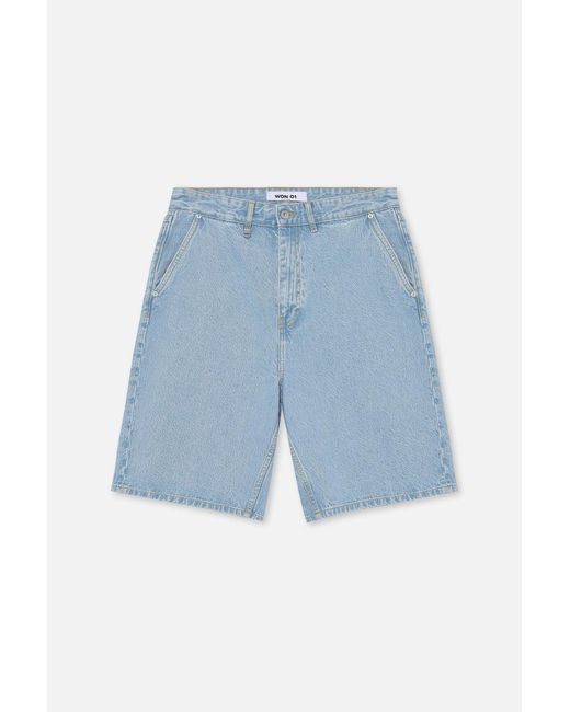 Won Hundred Dan Shorts in het Blue voor heren