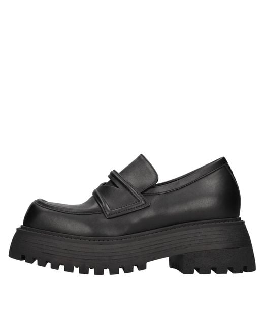 3Juin Black Flat Shoes