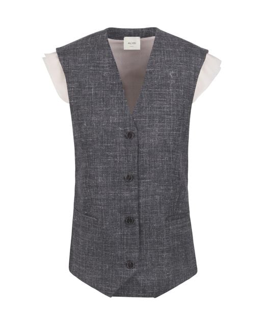 Chaleco Alysi de color Gray