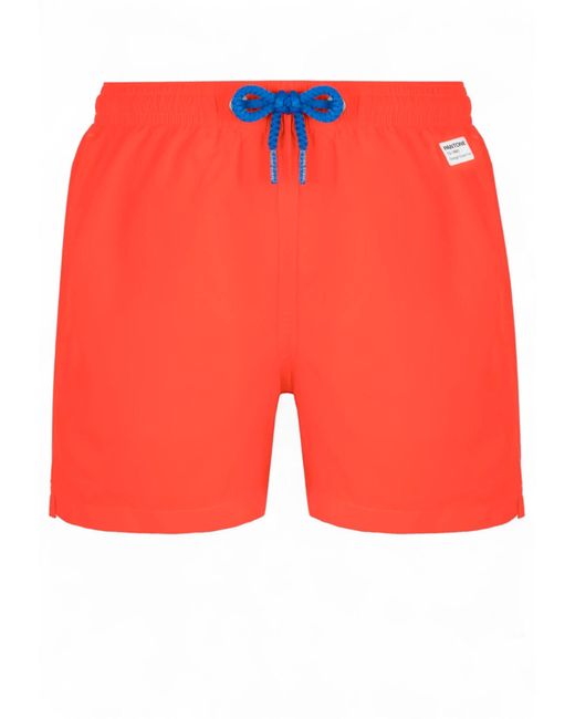 Mc2 Saint Barth Orange Boxer Sea Lig0004 00435E for men