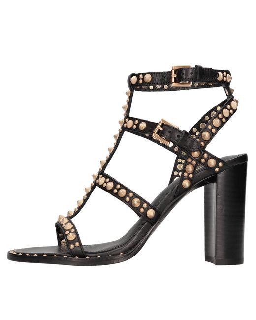 Ash Black Sandals