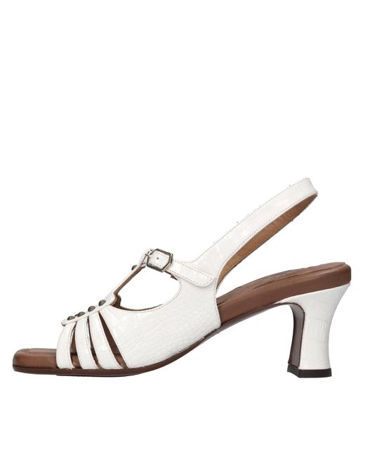 Chie Mihara White Sandals