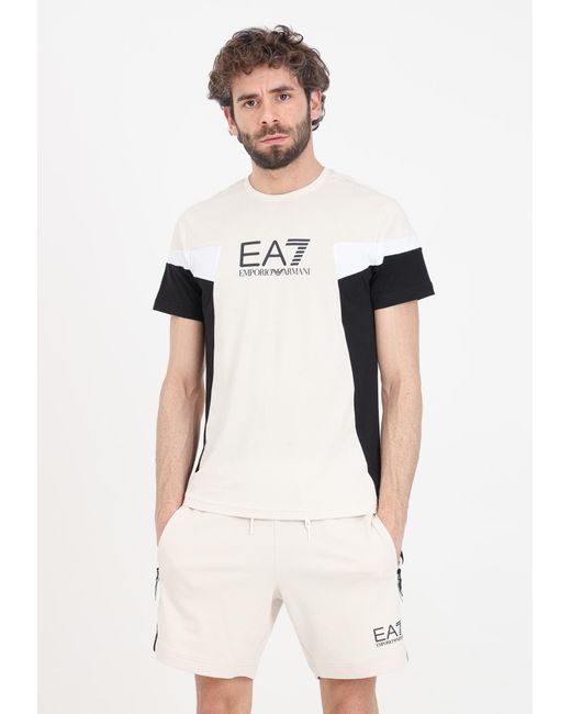 Short EA7 pour homme en coloris White