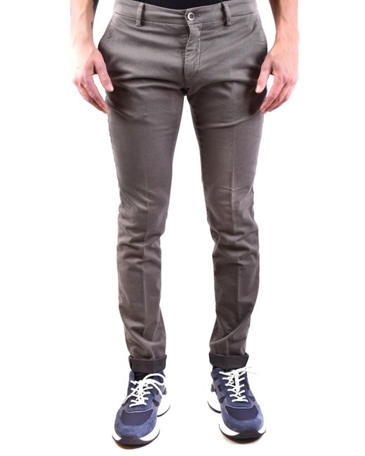 Mason's Gray Trousers for men