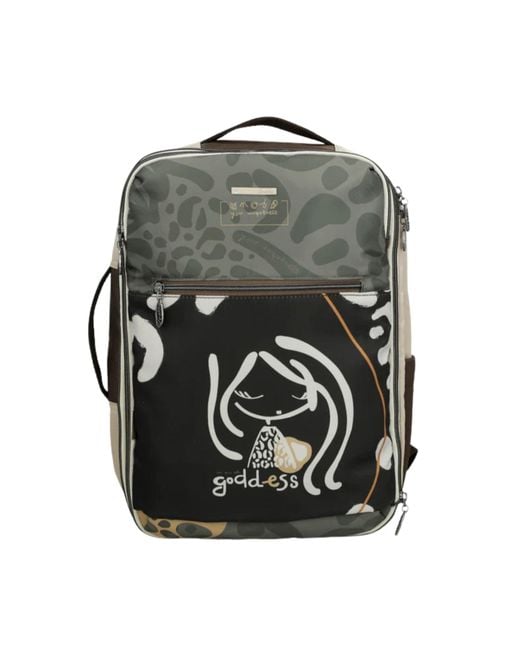 ANEKKE Gray Backpack Gaia