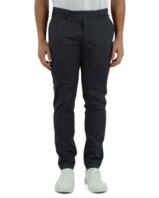 Michael Coal Black Pants Mc-Brad for men