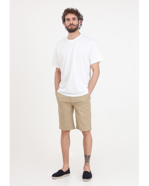 Bomboogie White Shorts for men