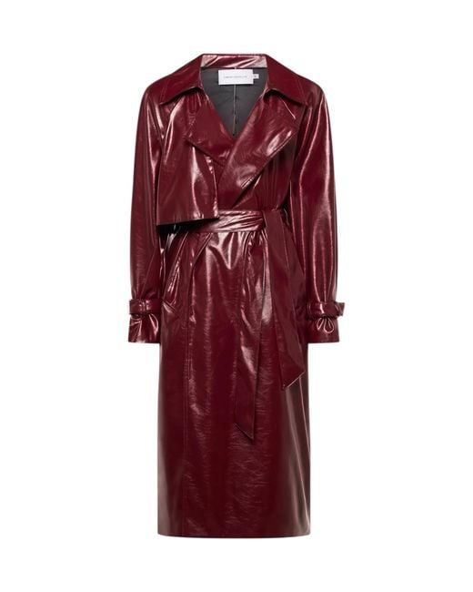 SIMONA CORSELLINI Red Trench Over