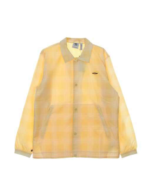 Adidas Yellow Coach Jacket Q2 Coach Jacket for men