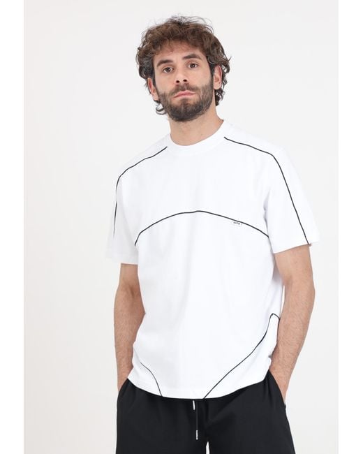 Arte' White T-Shirts And Polos for men