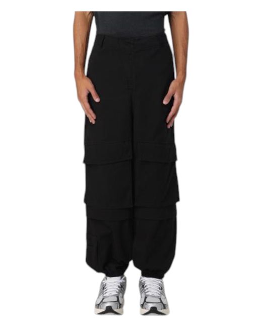 Pantalon De Hombres Cargo DISCLAIMER de hombre de color Black
